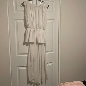 ASHRO white blouse with tail. Bride and elegant